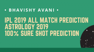 ipl 2019 prediction