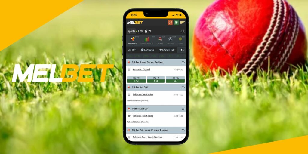 Melbet India cricket betting app download and install